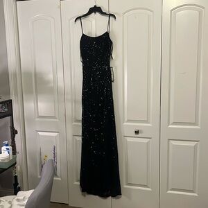 Juniors Black Prom Dress